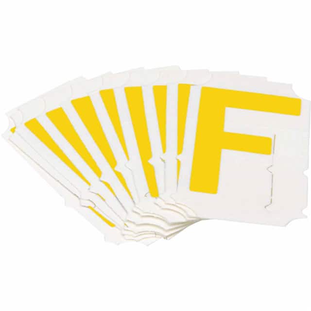 5060-F B933 5060-F YEL 2" GOTH QA 10-PK