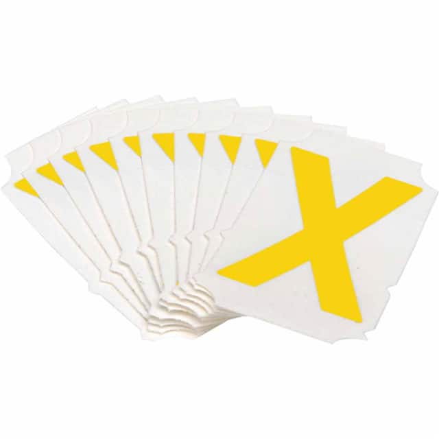 5060-X B933 5060-X YEL 2" GOTH QA 10-PK