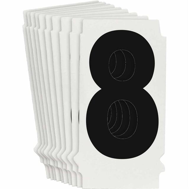 8205-8 B933 8205-8 BLK 1.5" HELV QA 10-