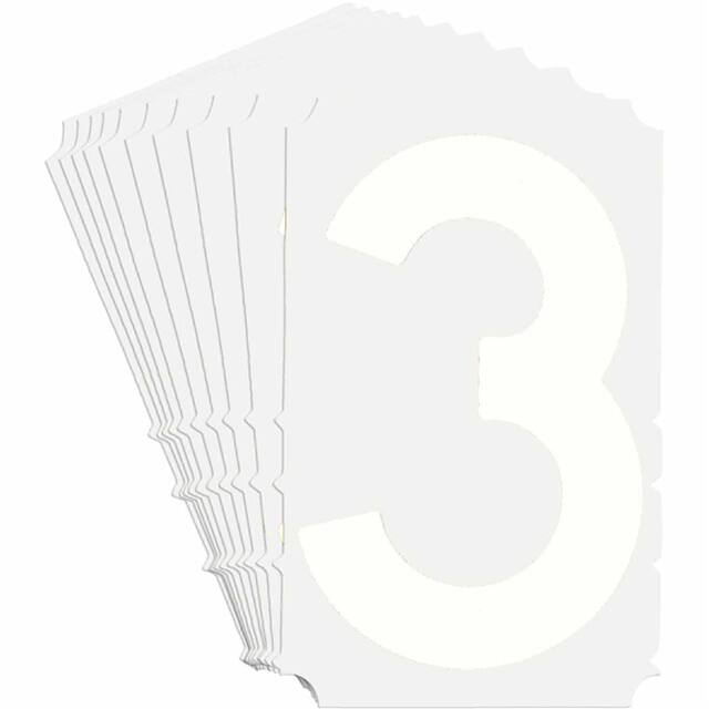 5170-3 B933 5170-3 WHT 4" GOTH QA 10-PK