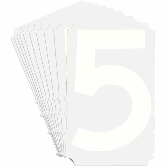 5170-5 B933 5170-5 WHT 4" GOTH QA 10-PK