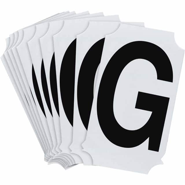 8210-G B933 8210-G BLK 2" HELV QA 10-PK