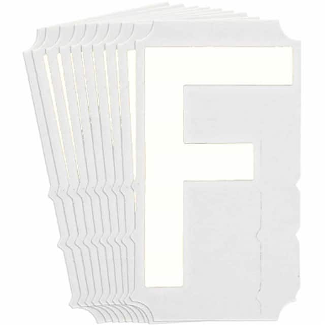 5170-F B933 5170-F WHT 4" GOTH QA 10-PK