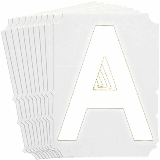 5170-A B933 5170-A WHT 4" GOTH QA 10-PK