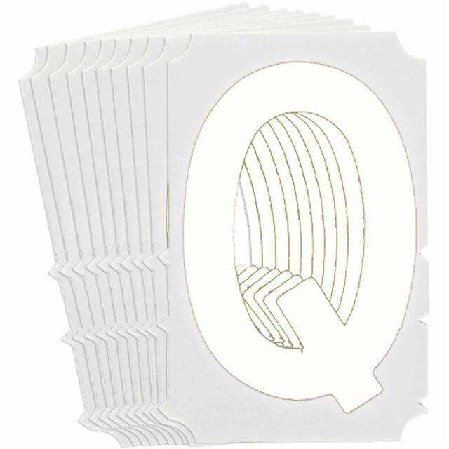 5170-Q B933 5170-Q WHT 4" GOTH QA 10-PK