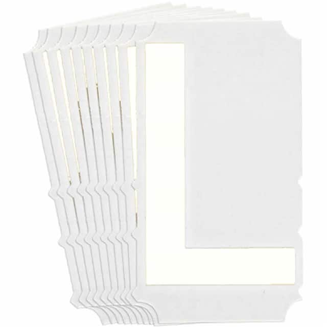 5170-L B933 5170-L WHT 4" GOTH QA 10-PK