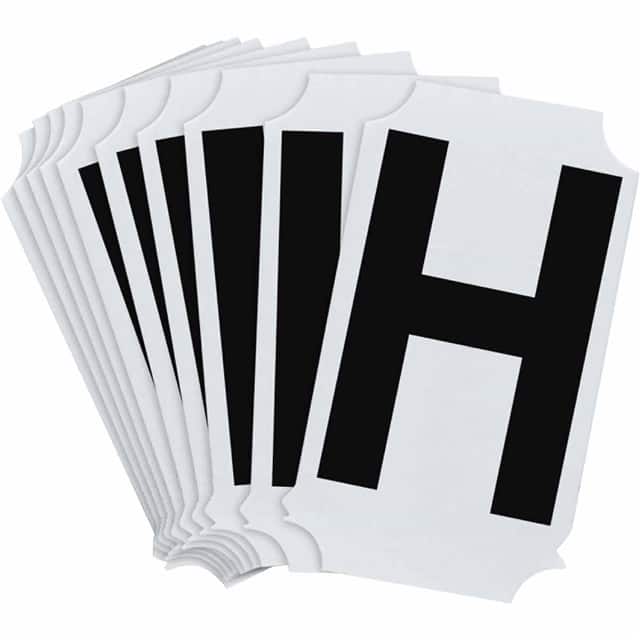 8210-H B933 8210-H BLK 2" HELV QA 10-PK