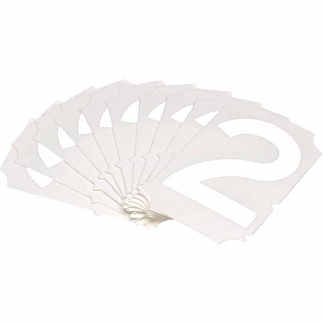 5080-2 B933 5080-2 WHT 2" GOTH QA 10-PK