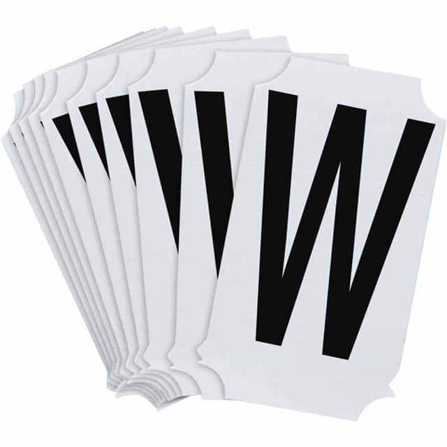 8210-W B933 8210-W BLK 2" HELV QA 10-PK