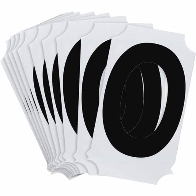 8210-O B933 8210-O BLK 2" HELV QA 10-PK