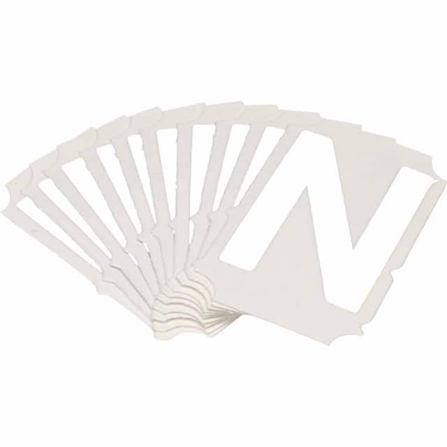 5080-N B933 5080-N WHT 2" GOTH QA 10-PK
