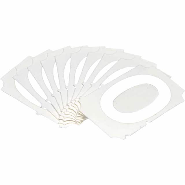 5080-0 B933 5080-0 WHT 2" GOTH QA 10-PK