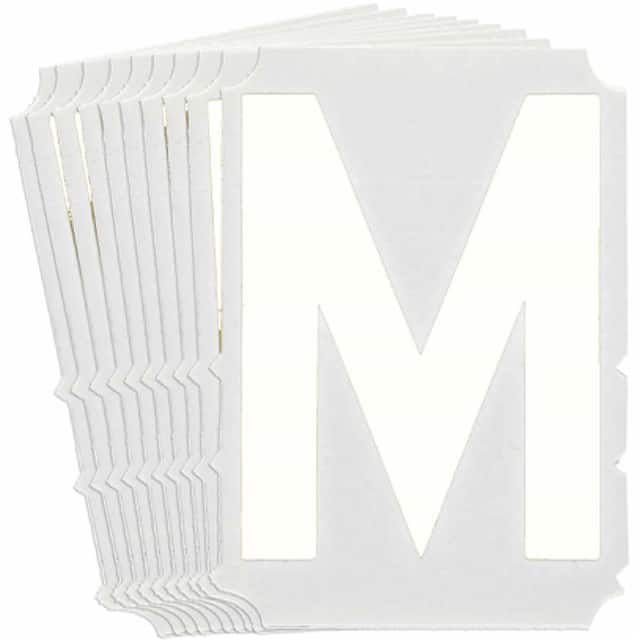5170-M B933 5170-M WHT 4" GOTH QA 10-PK