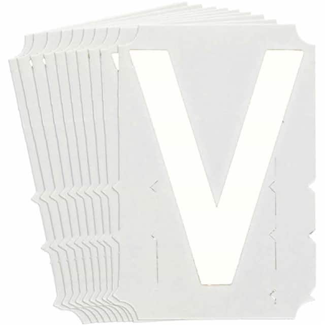 5170-V B933 5170-V WHT 4" GOTH QA 10-PK