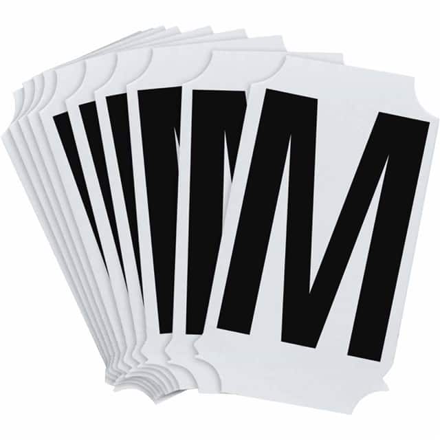 8210-M B933 8210-M BLK 2" HELV QA 10-PK