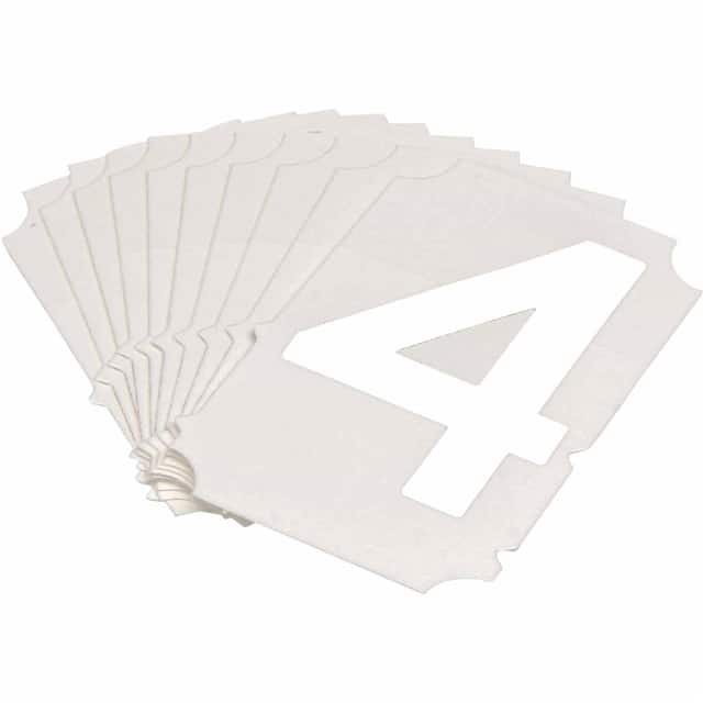 5080-4 B933 5080-4 WHT 2" GOTH QA 10-PK