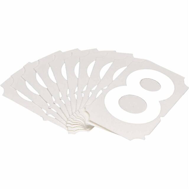 5080-8 B933 5080-8 WHT 2" GOTH QA 10-PK