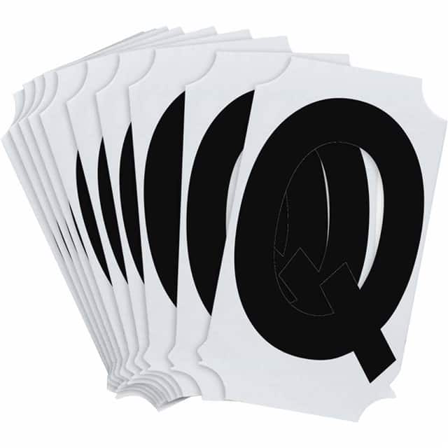 8210-Q B933 8210-Q BLK 2" HELV QA 10-PK
