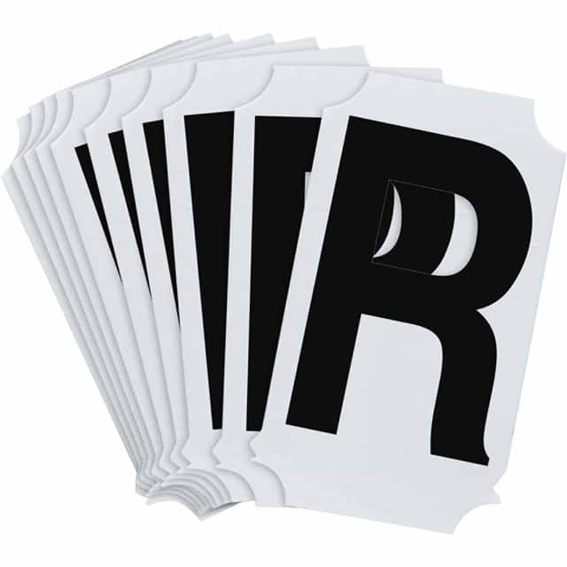 8210-R B933 8210-R BLK 2" HELV QA 10-PK