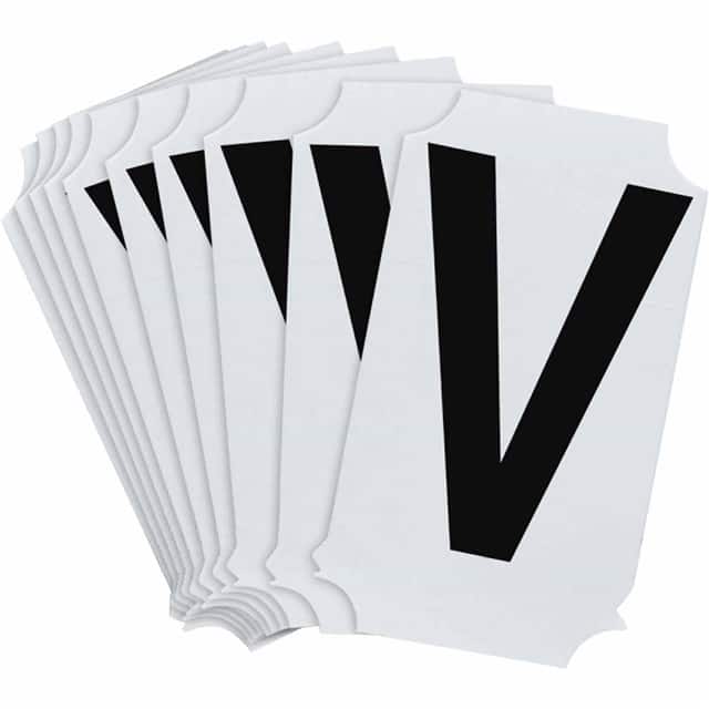 8210-V B933 8210-V BLK 2" HELV QA 10-PK