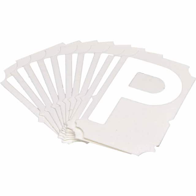 5080-P B933 5080-P WHT 2" GOTH QA 10-PK