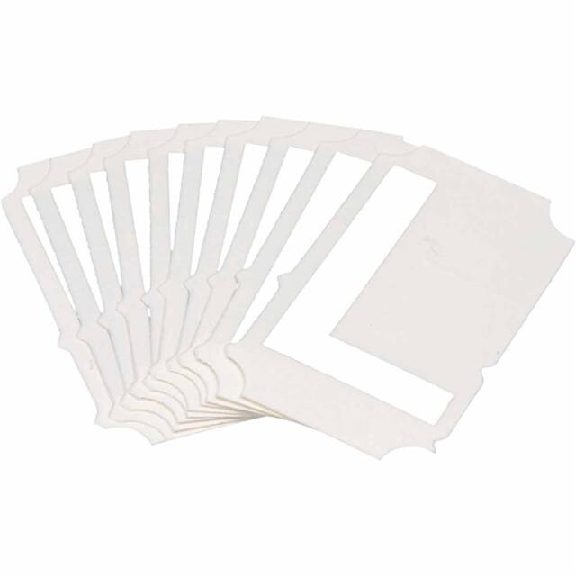 5080-L B933 5080-L WHT 2" GOTH QA 10-PK