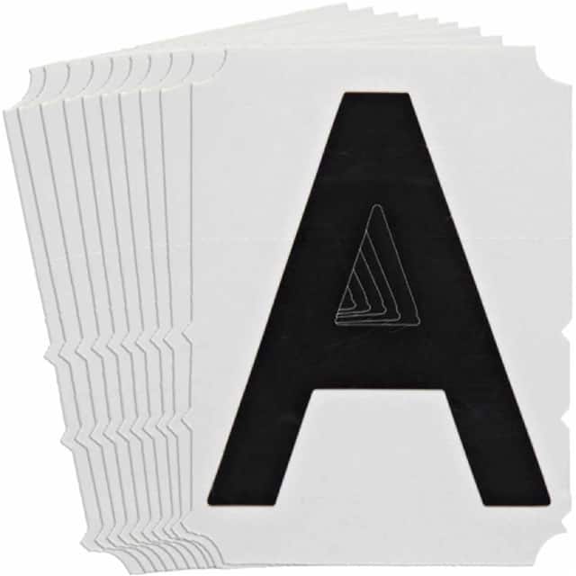 5180-A B933 5180-A BLK 6" GOTH QA 10-PK