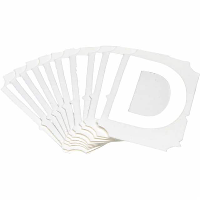 5080-D B933 5080-D WHT 2" GOTH QA 10-PK