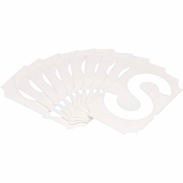5080-S B933 5080-S WHT 2" GOTH QA 10-PK