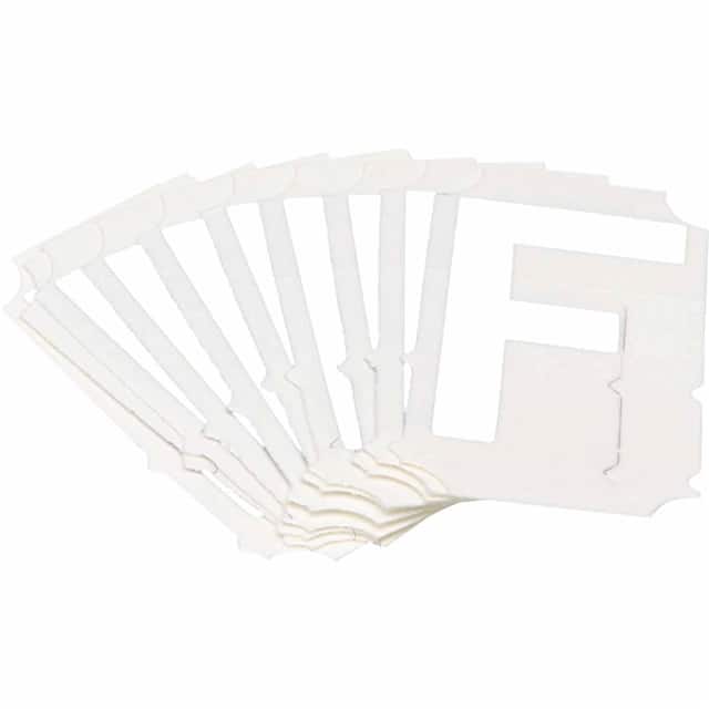 5080-F B933 5080-F WHT 2" GOTH QA 10-PK