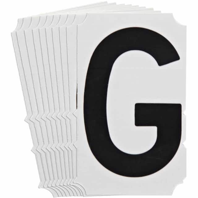 5180-G B933 5180-G BLK 6" GOTH QA 10-PK