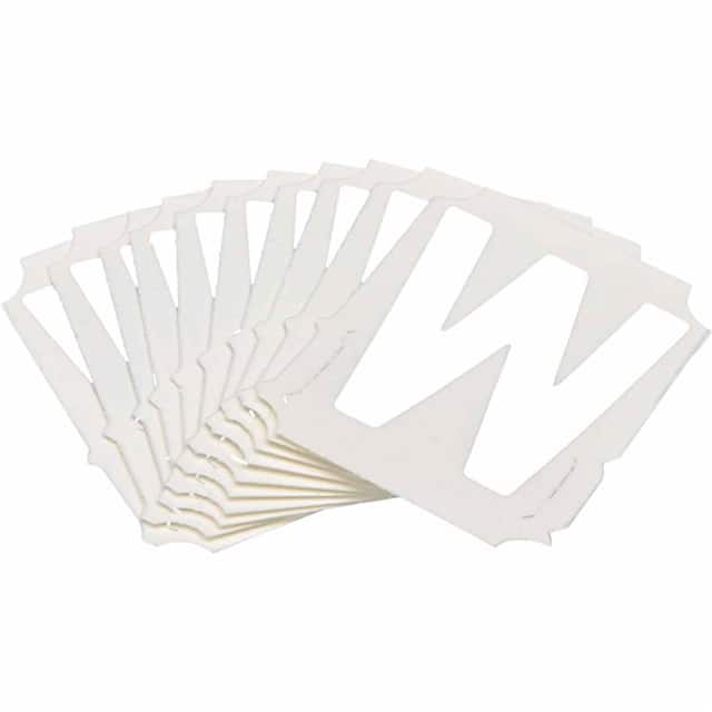 5080-W B933 5080-W WHT 2" GOTH QA 10-PK