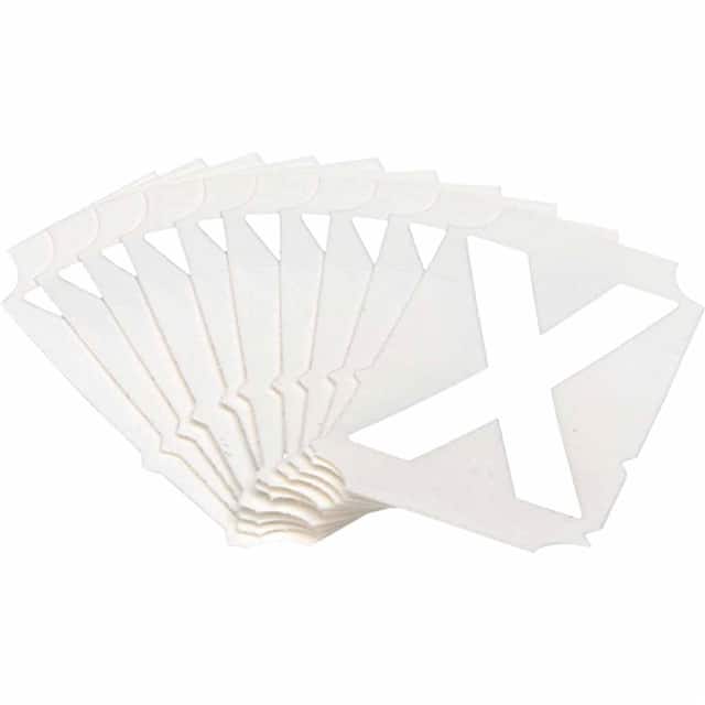 5080-X B933 5080-X WHT 2" GOTH QA 10-PK