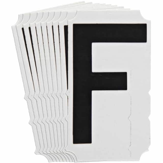 5180-F B933 5180-F BLK 6" GOTH QA 10-PK