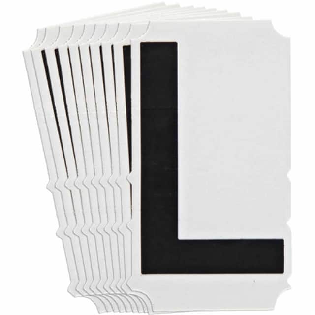 5180-L B933 5180-L BLK 6" GOTH QA 10-PK