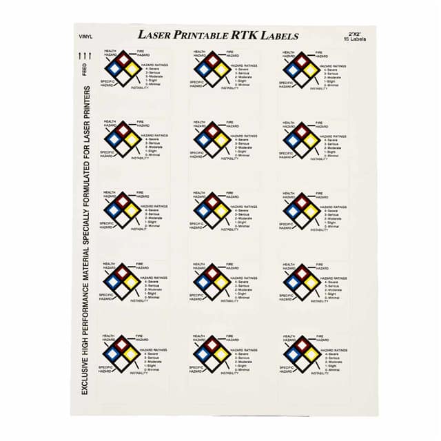59255 RTK NFPA VINYL 2 X 2