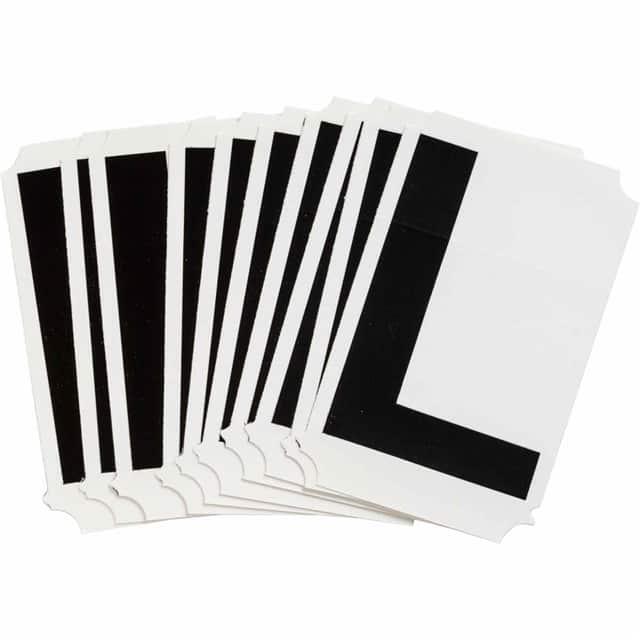 8215-L B933 8215-L BLK 3" HELV QA 10-PK