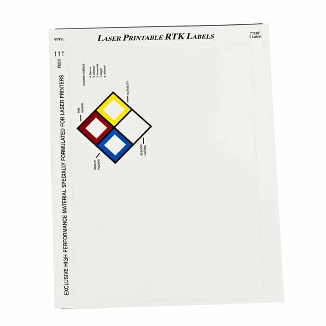 59248 RTK NFPA VINYL 7 X 10