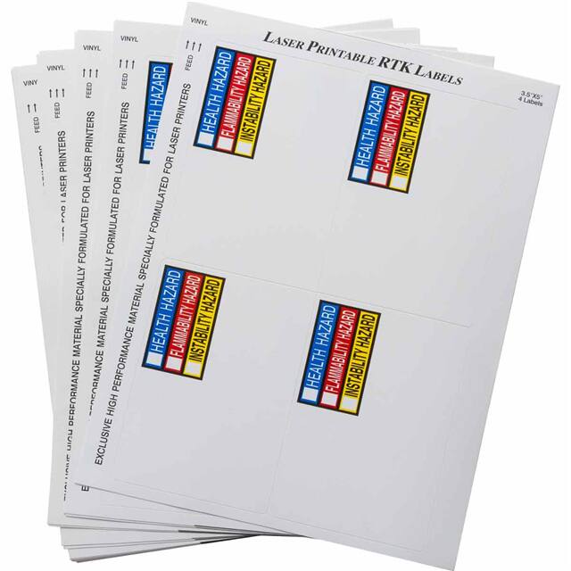 59242 RTK COLOR BAR VINYL 3.5 X 5