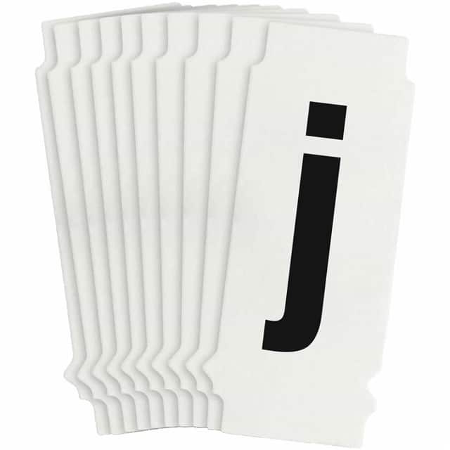 8235-J B933 8235-J BLK 1" HELV QA 10-PK
