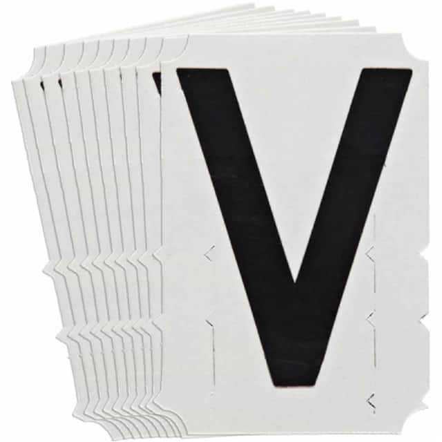 5180-V B933 5180-V BLK 6" GOTH QA 10-PK