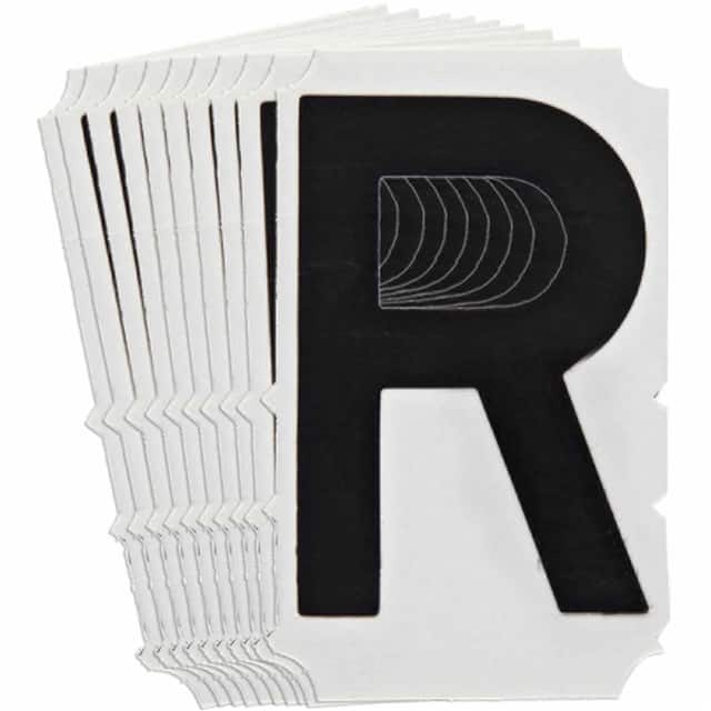 5180-R B933 5180-R BLK 6" GOTH QA 10-PK