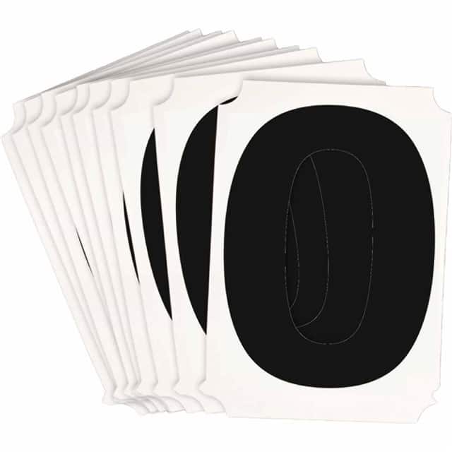 8220-0 B933 8220-0 BLK 4" HELV QA 10-PK