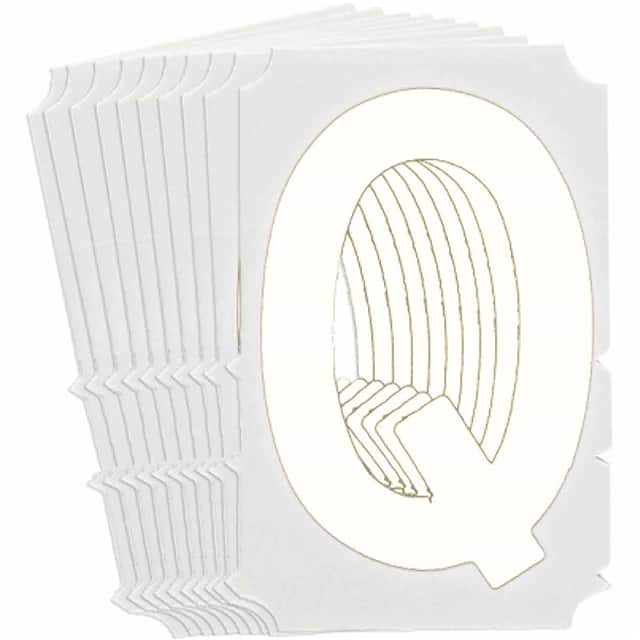5210-Q B933 5210-Q WHT 6" GOTH QA 10-PK