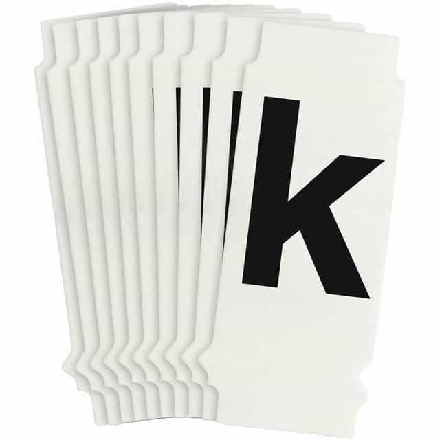 8235-K B933 8235-K BLK 1" HELV QA 10-PK