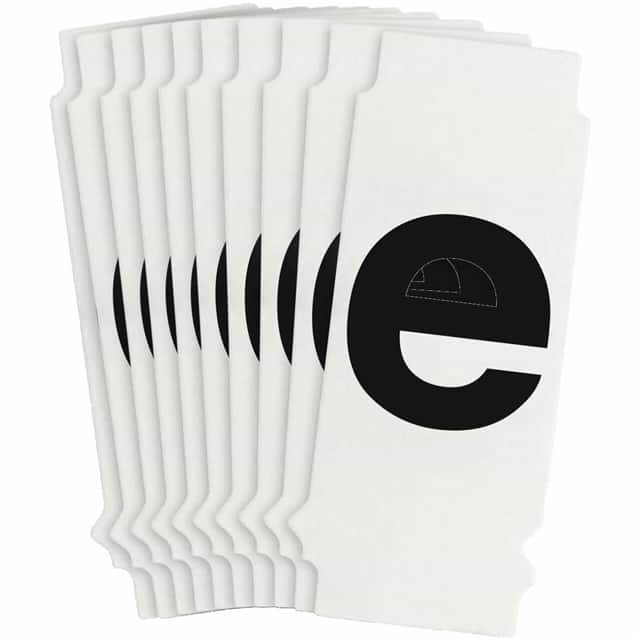 8235-E B933 8235-E BLK 1" HELV QA 10-PK