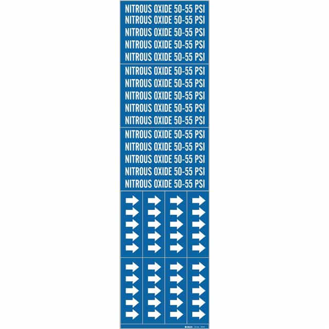 86332 MEDICAL GAS PIPE MARKER - US