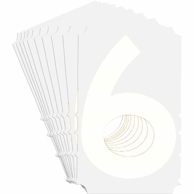 5210-6 B933 5210-6 WHT 6" GOTH QA 10-PK