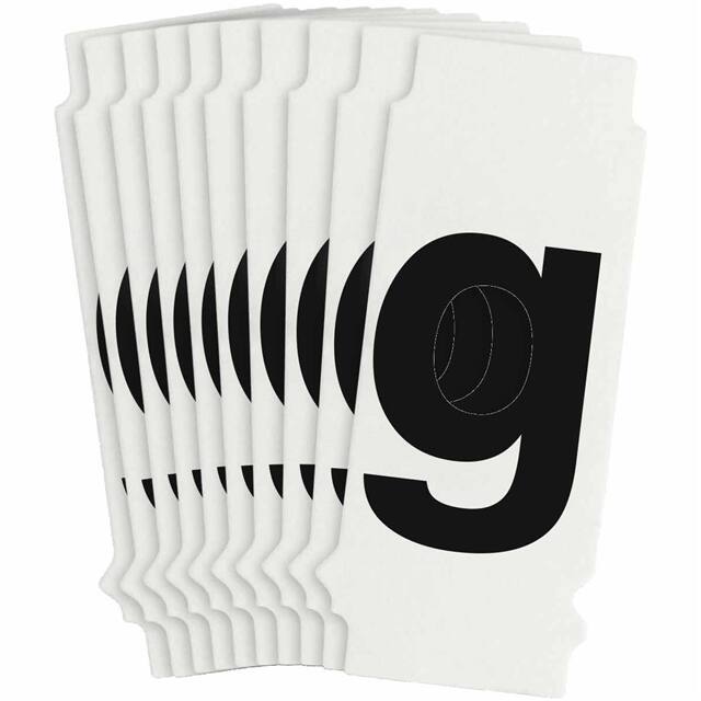 8235-G B933 8235-G BLK 1" HELV QA 10-PK