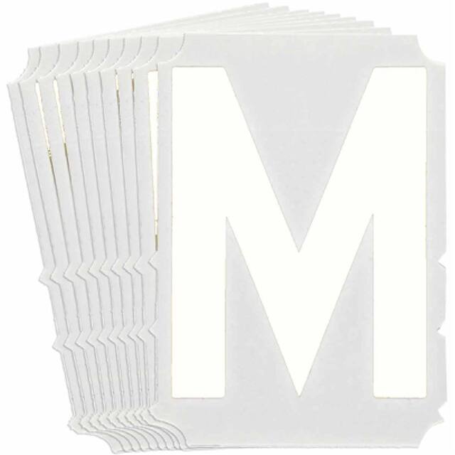 5210-M B933 5210-M WHT 6" GOTH QA 10-PK